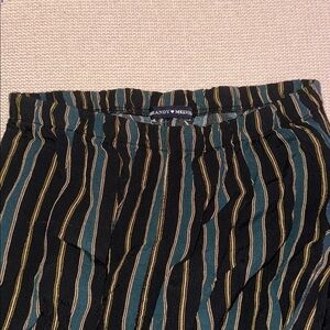 Brandy Melville Flowy Straight Leg High Waisted Pants